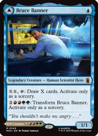 Bruce Banner (MSH-049) - mythic - Foil