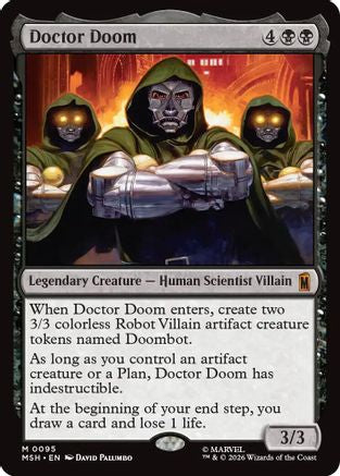 Doctor Doom (MSH-095) - mythic - Foil