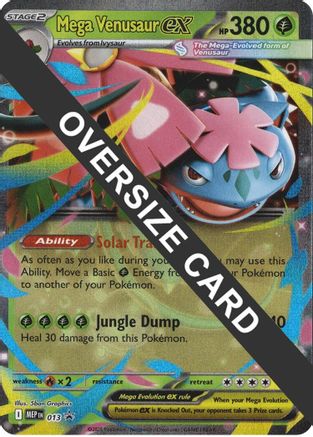 Mega Venusaur ex (013) - JC  - Promo - Holofoil