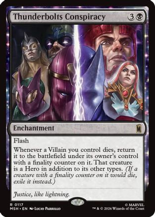 Thunderbolts Conspiracy (MSH-117) - rare - Foil