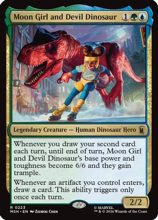 Moon Girl and Devil Dinosaur (MSH-223) - rare