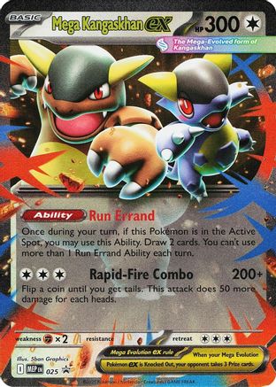 Mega Kangaskhan ex (025) - MMEP  - Promo - Holofoil
