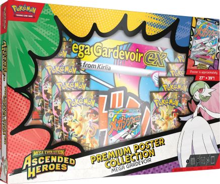 Mega Evolution: Ascended Heroes - Premium Poster Collection - Mega Gardevoir (anglais)