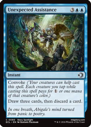 Unexpected Assistance (ECL-080) - common - Foil