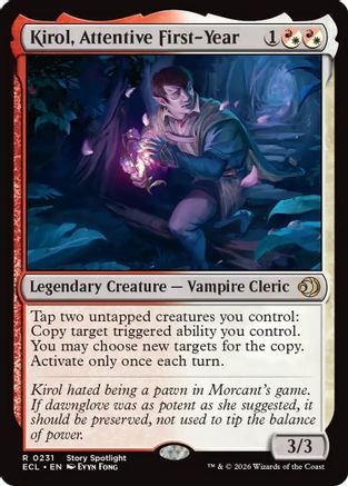 Kirol, Attentive First-Year (ECL-231) - rare - Foil
