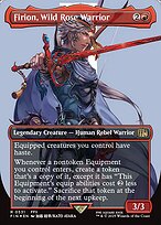 Firion, Wild Rose Warrior (FIN-531) - rare (Borderless) - Foil