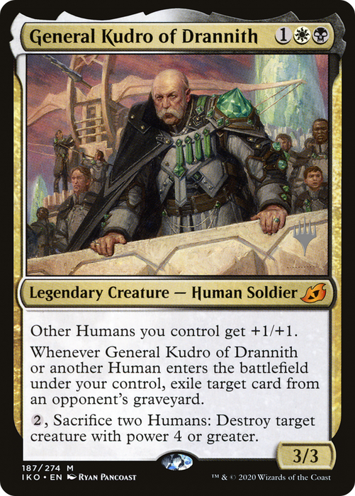 General Kudro of Drannith (PPIKO-187P) - mythic
