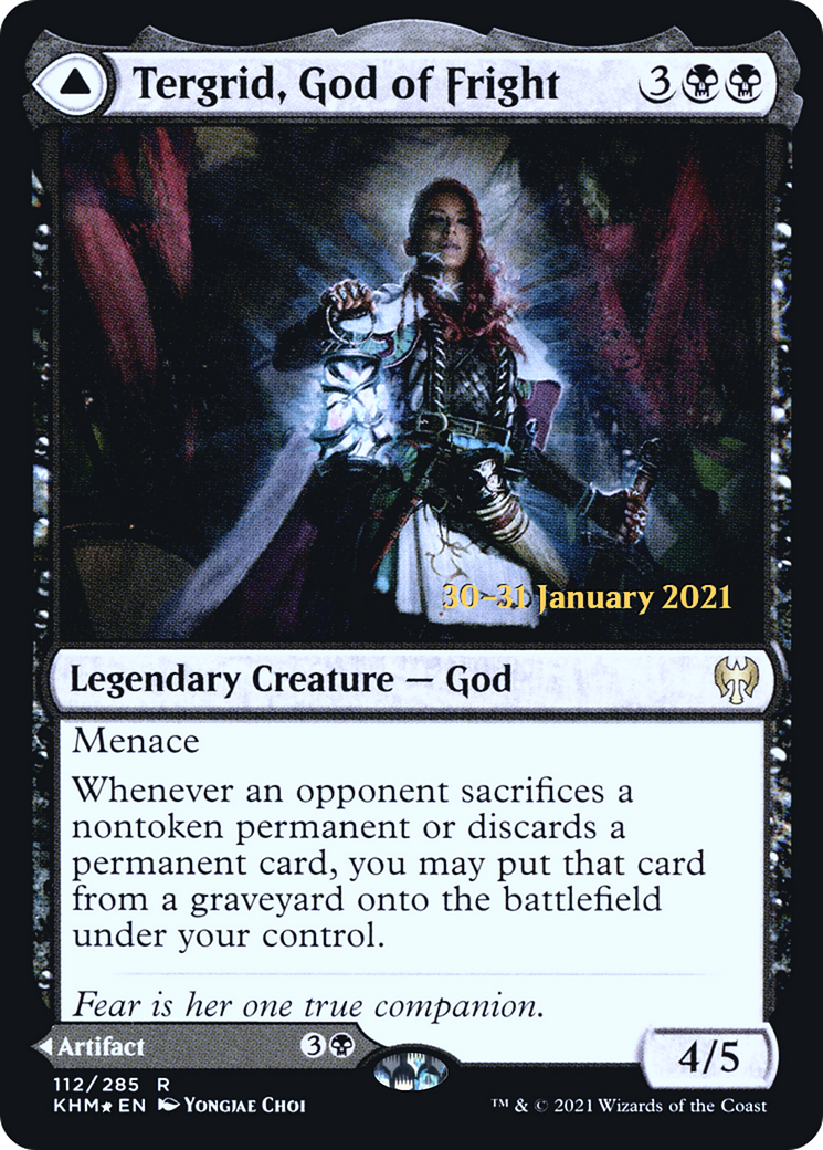 Tergrid, God of Fright // Tergrid's Lantern (PRE-112S) - rare - Foil