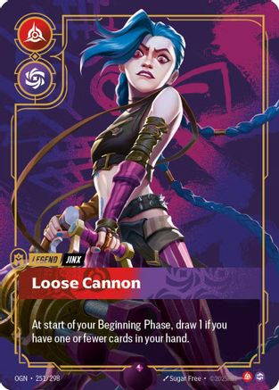 Jinx - Loose Cannon (Metal) (251/298) - OPP - Promo - Foil