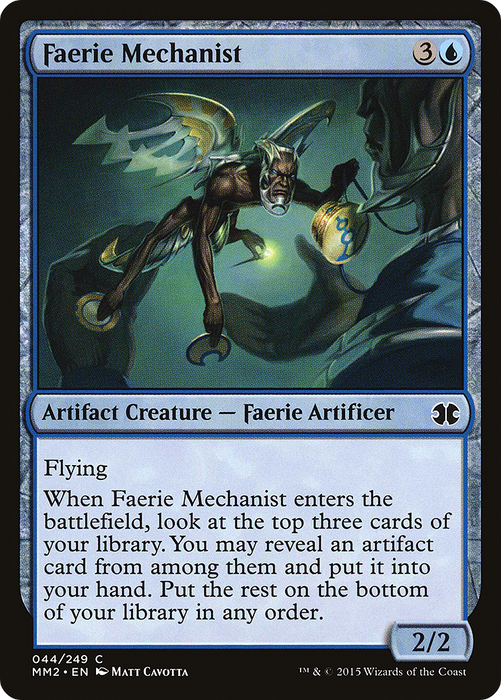 Faerie Mechanist (MM2-044) - common - Foil