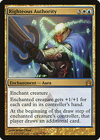 Righteous Authority (RTR-189) - rare