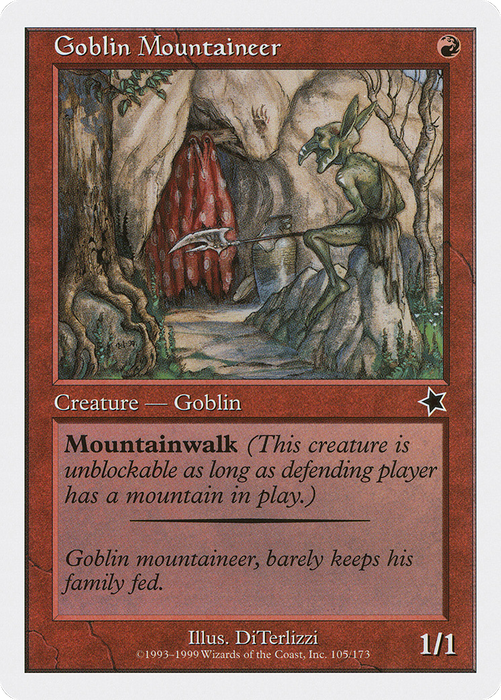 Goblin Mountaineer (S99-105) - common