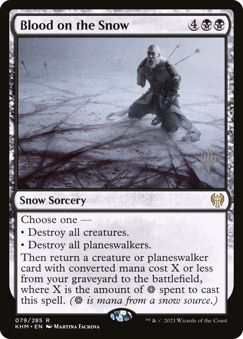 Blood on the Snow (PPKHM-79P) - rare: (snow)
