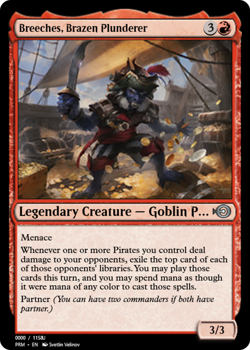 Breeches, Brazen Plunderer (PRM-86290) - uncommon