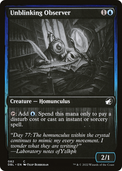Unblinking Observer (DBL-082) - common - Foil