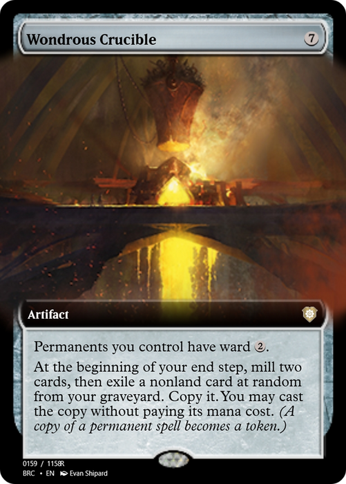 Wondrous Crucible (PRM-105848) - rare - Foil