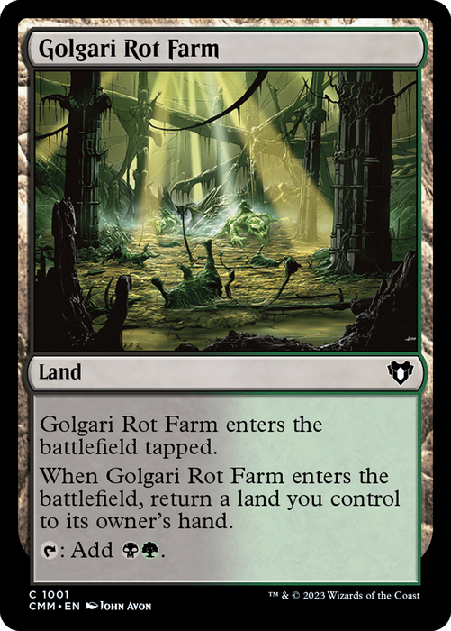 Golgari Rot Farm (CMM-1001) - common