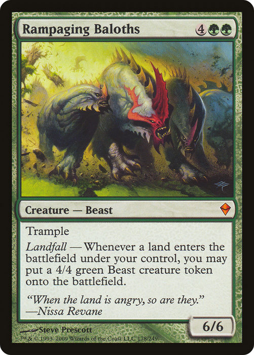 Rampaging Baloths (ZEN-178) - mythic - Foil
