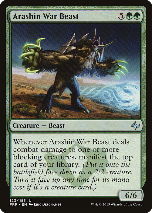 Arashin War Beast (FRF-123) - uncommon - Foil