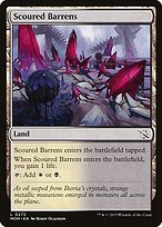 Scoured Barrens (MOM-272) - common - Foil