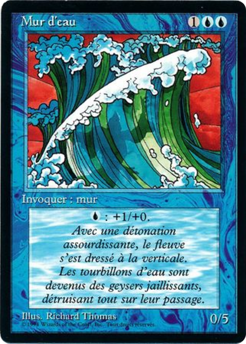 Wall of Water (FBB-091) - uncommon