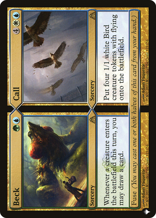 Beck // Call (LIST-DGM-123) - rare