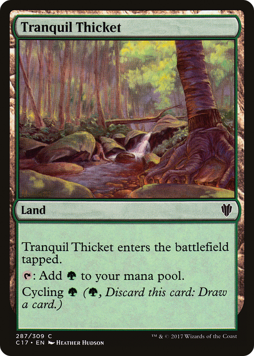 Tranquil Thicket (C17-287) - common
