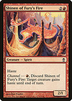 Shinen of Fury's Fire (SOK-112) - common - Foil