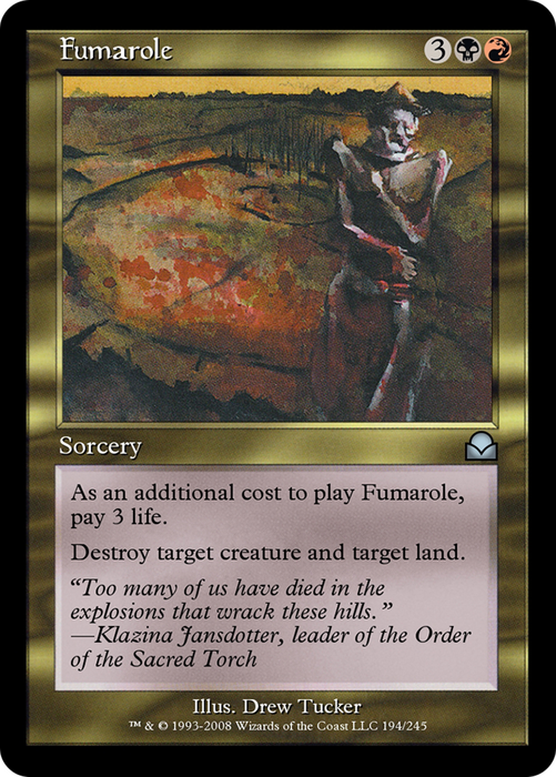 Fumarole (ME2-194) - uncommon - Foil
