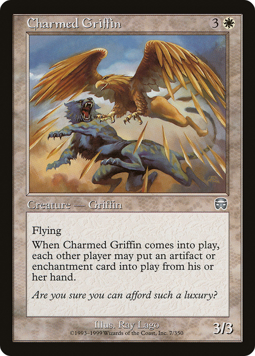 Charmed Griffin (MMQ-007) - uncommon - Foil