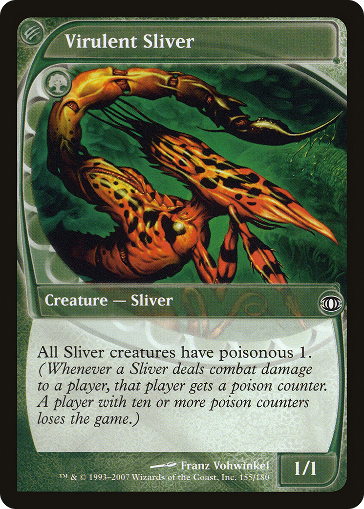 Virulent Sliver (FUT-155) - common - Foil