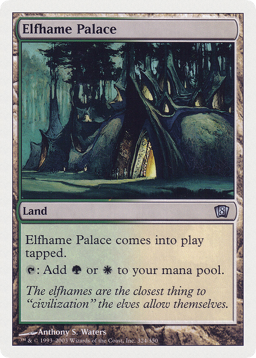 Elfhame Palace (8ED-324) - uncommon