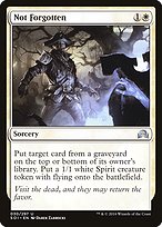 Not Forgotten (SOI-030) - uncommon