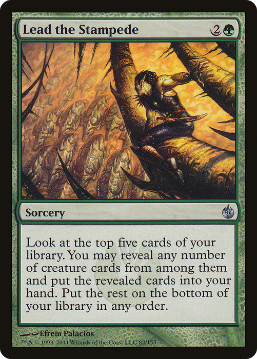 Lead the Stampede (MBS-082) - uncommon - Foil