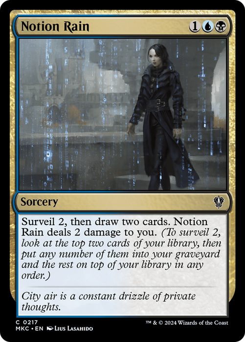 Notion Rain (MKC-217) - common