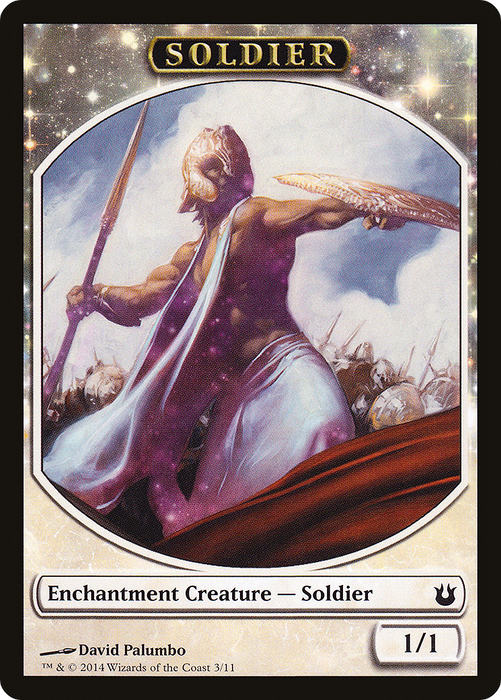 Soldier (BNG-003) - common: (enchantment)