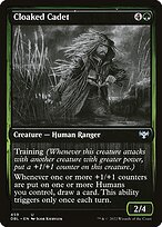 Cloaked Cadet (DBL-459) - uncommon - Foil
