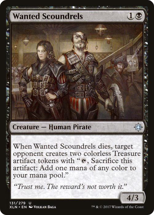 Wanted Scoundrels (XLN-131) - uncommon - Foil