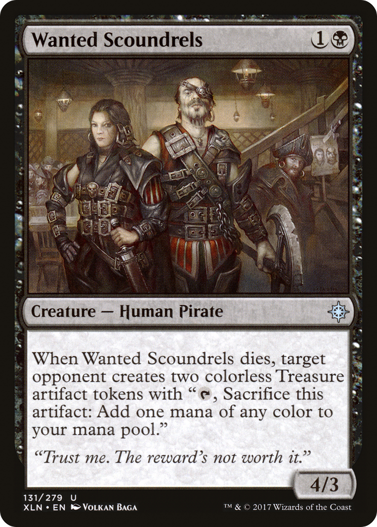 Wanted Scoundrels (XLN-131) - uncommon - Foil