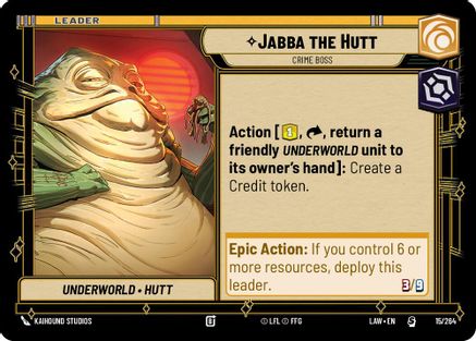 Jabba the Hutt - Crime Boss (15/264) - ALT - Special
