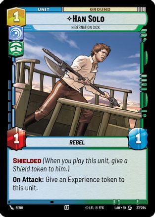 Han Solo - Hibernation Sick (37/264) - ALT - Special