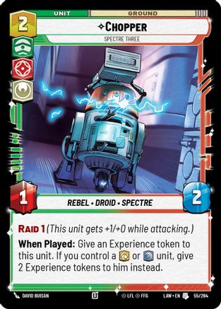 Chopper - Spectre Three (55/264) - ALT - Uncommon