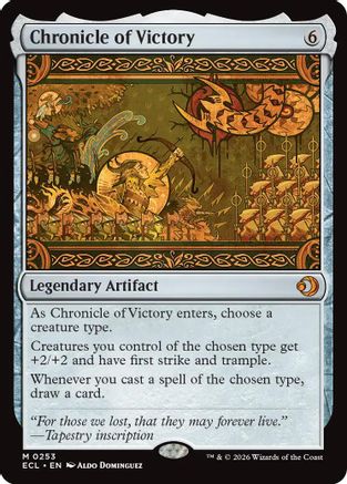 Chronicle of Victory (ECL-253) - mythic - Foil