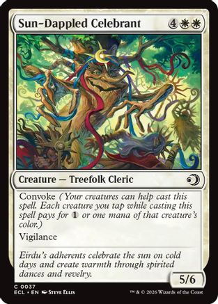 Sun-Dappled Celebrant (ECL-037) - common