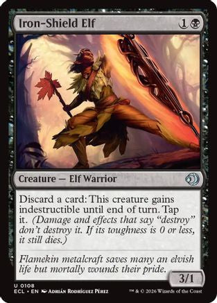 Iron-Shield Elf (ECL-108) - uncommon - Foil
