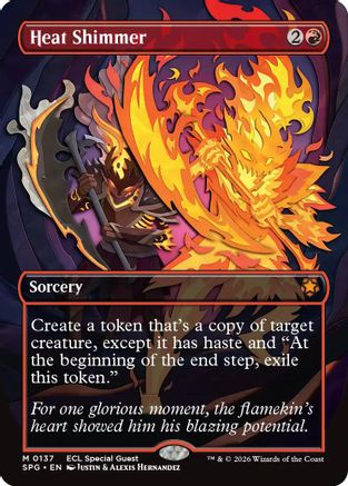 Heat Shimmer (Borderless) (SPG-137) - mythic - Foil