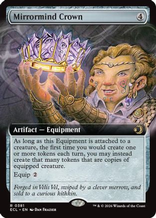 Mirrormind Crown (Extended Art) (ECL-381) - rare - Foil