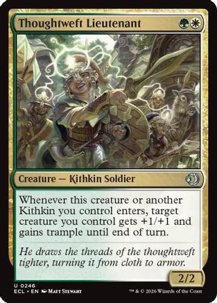 Thoughtweft Lieutenant (ECL-246) - uncommon - Foil