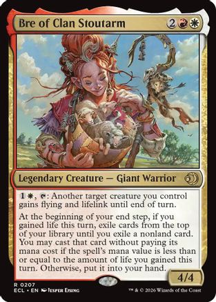 Bre of Clan Stoutarm (ECL-207) - rare