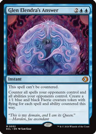 Glen Elendra's Answer (ECL-052) - mythic